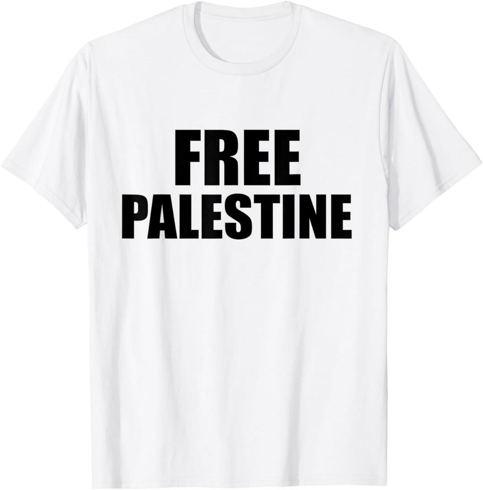 

FREE PALESTINE Human Rights Message for Peace Unisex T-Shirt M