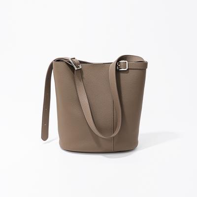 Korejská Retro Kbelíková Taška Podzim a Zima Nová Niche Minimalistická Taška pro Matku a Dítě Univerzální Ležérní Velkokapacitní Crossbody Taška přes Rameno