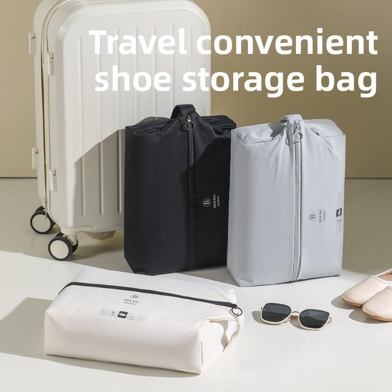 Bolsa de almacenamiento de zapatos de viaje, bolsa de almacenamiento de equipaje de gran capacidad para viajes de negocios, bolsa para zapatos a prueba de moho y humedad
