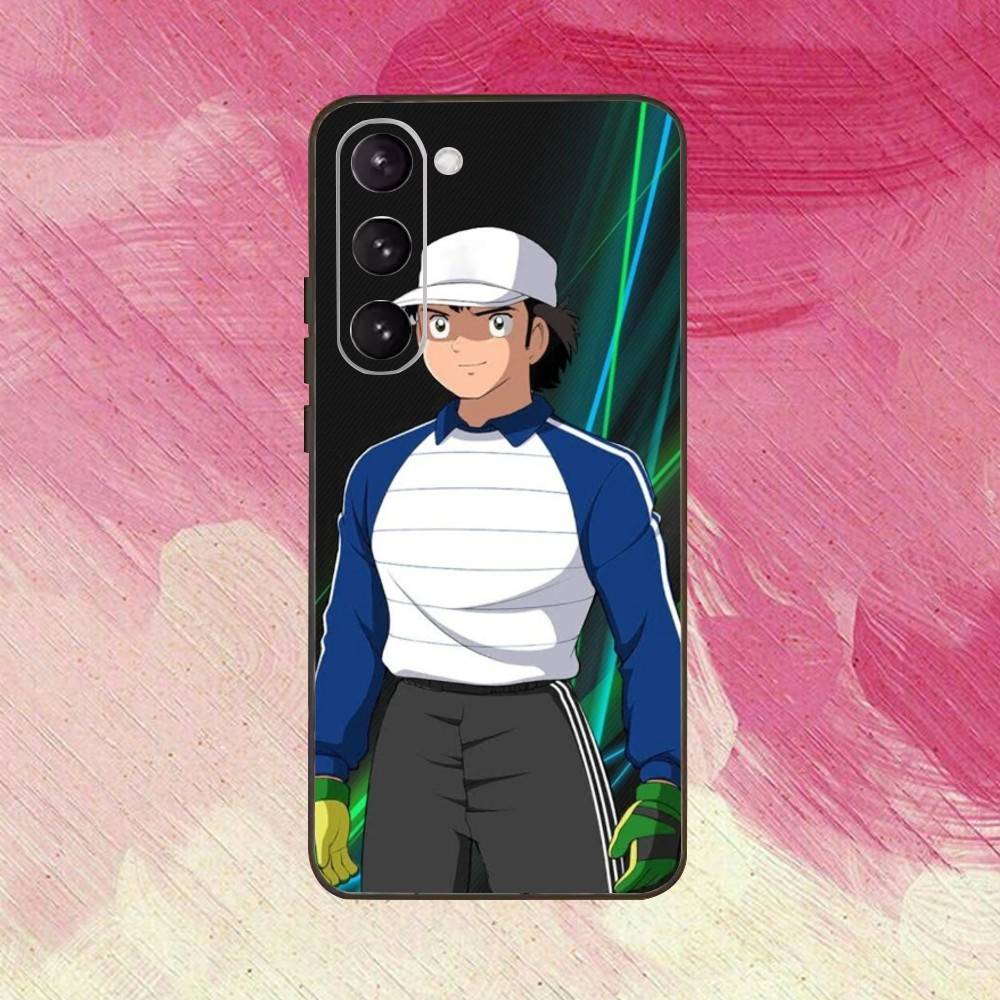 Comic C-Captain Tsubasas Phone Case For Samsung Galaxy A73,A72,A71,A70,A53,A52,A51,Others Soft Black Cover