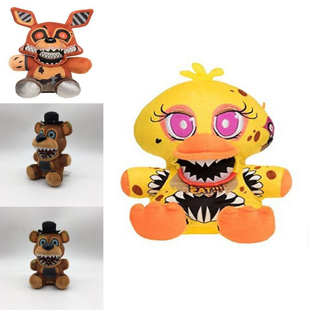 Five Nights At Freddy's Plush Toy Soft Stuffed Animal Chica Bonny Foxy Kids Gift 18cm