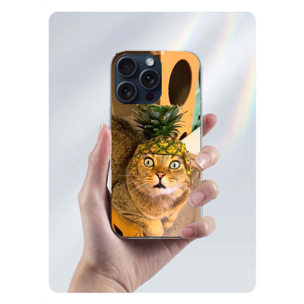 Pet Cat Funny Memes Clear Phone Case For Iphone 17 Air 16 Pro Max 15 Pro 14 Plus 17E 16E 11 13 12 Mini Cover Cases Fundas Cell T