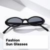 Vintage Oval Sunglasses Sexy New Fashion Leopard Brown Sun Glasses Retro Women's Sunglasses Outdoor Travel Beach Holiday Glasses
