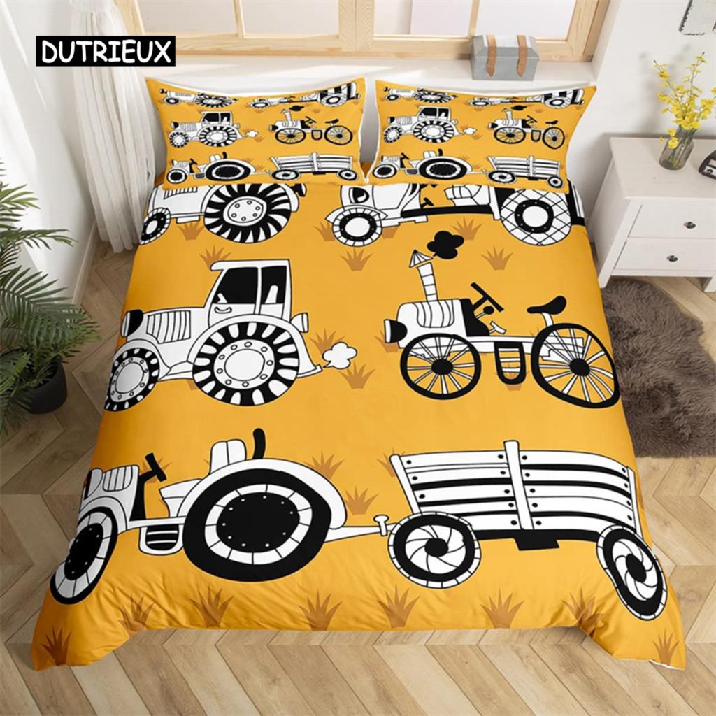 Cartoon Animal Duvet Cover Twin King Cute Cat Bedding Set Microfiber Paw Butterfly Floral Comforter Cover For Kids Girl Bedroom