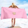 Cute Corgi Beach Towel, Corgi Gifts for Corgi Lovers, Kids Beach Towel, Soft Absorbent and Quick Dry Microfiber Bath Towel