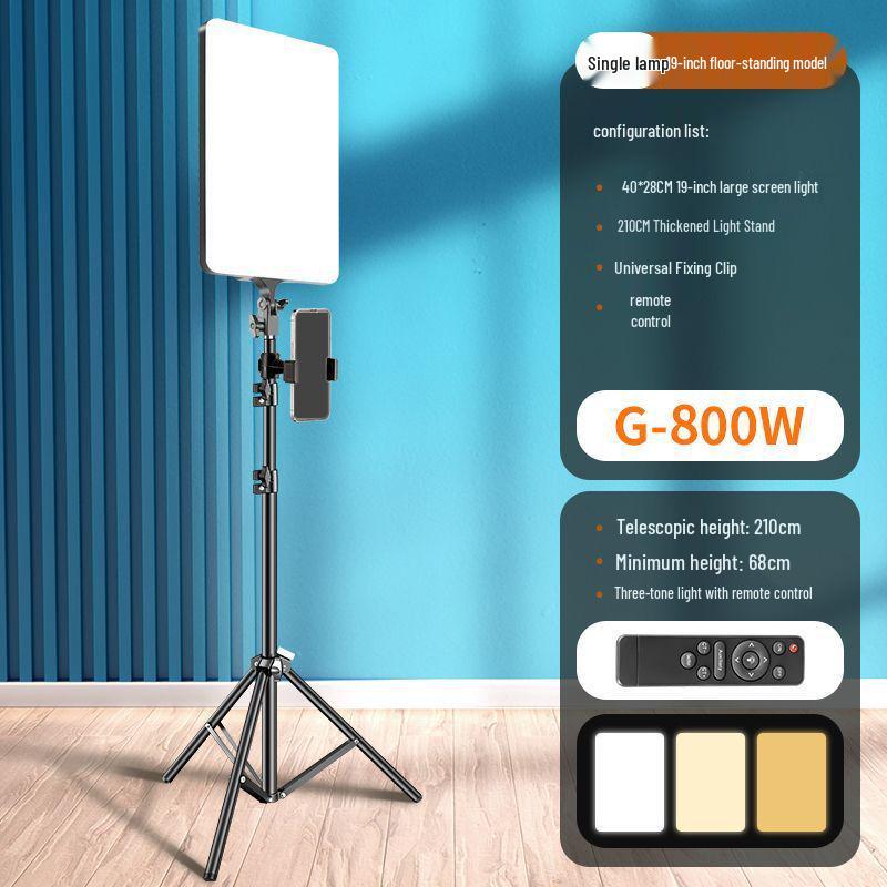 800W LED Soft Light Panel for Photography and Live Streaming