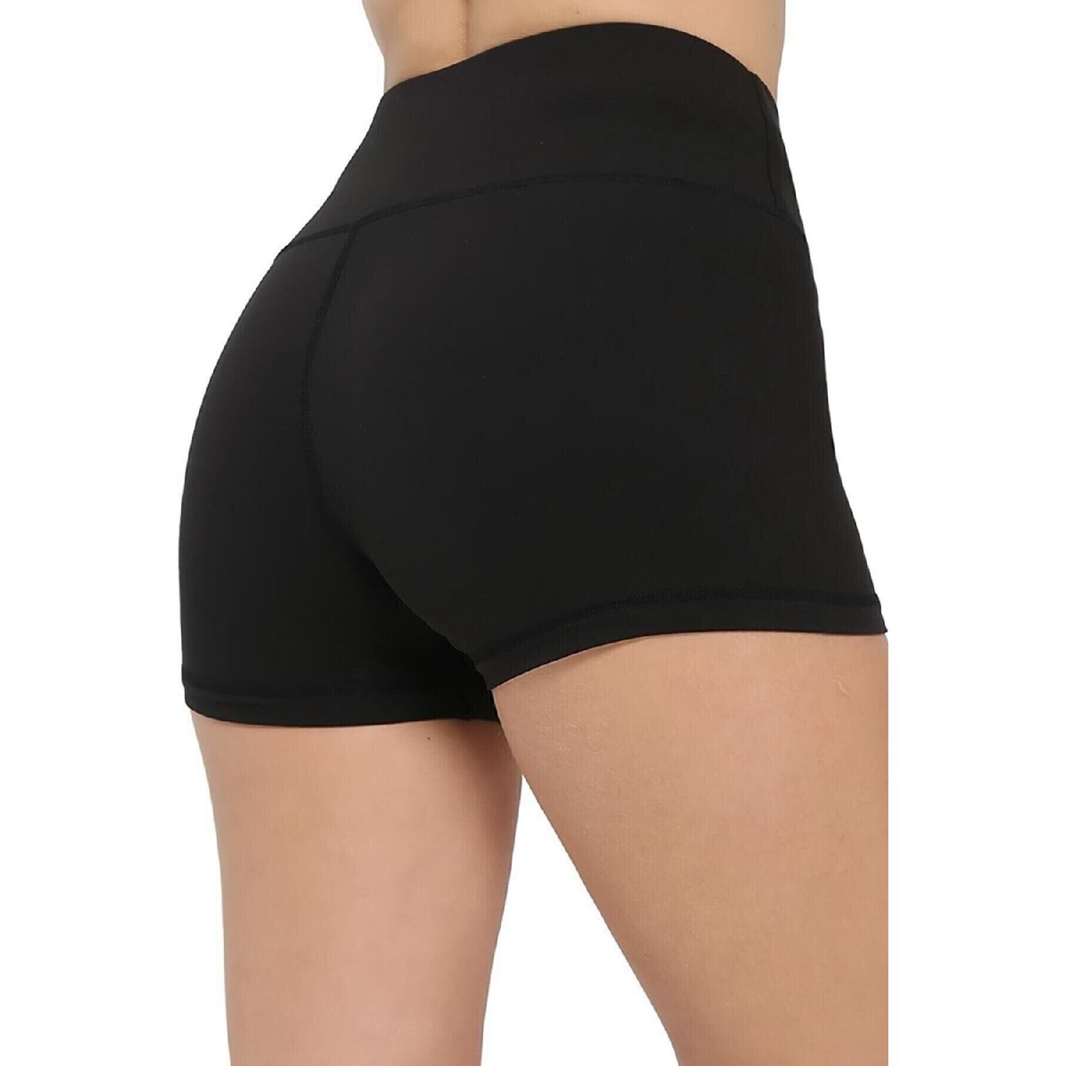 

Черные спортивные мини-женские шорты для пляжа и бассейна и моря на каждый день