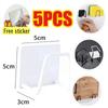 Steel Kitchen Sink Sponge Holder Sink Wall-mounted Dishwashing  Sponge Holder Self Adhesive Drain Drying Rack Bathroom Organizer