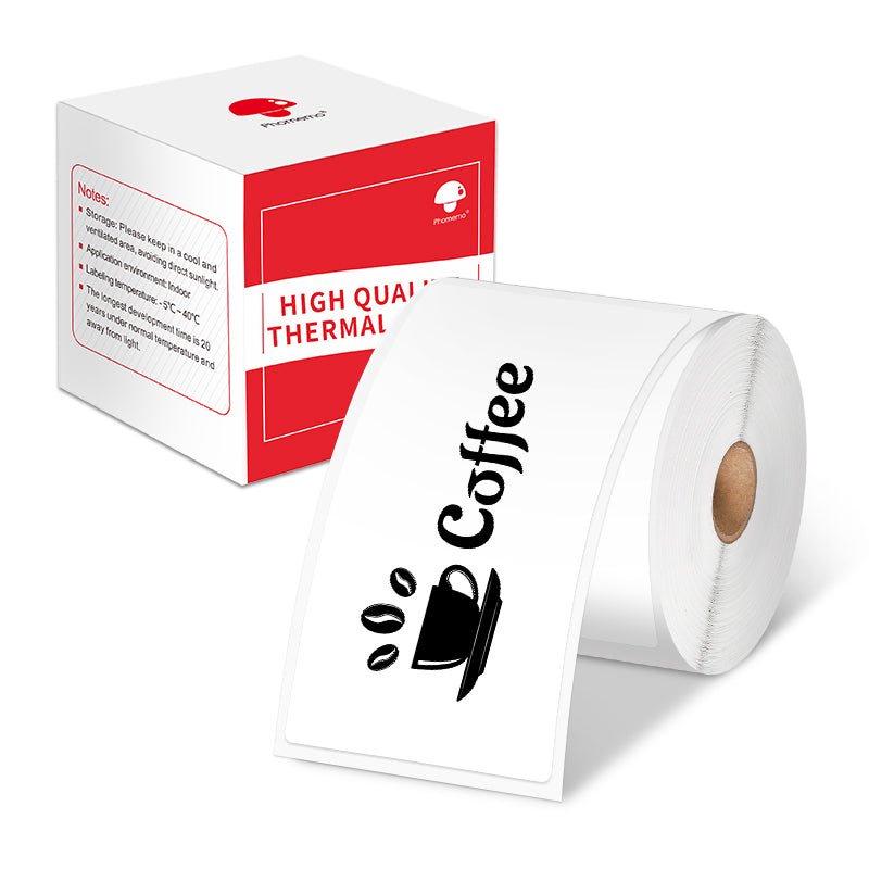Phomemo M110 Thermodruck-Etikettenpapier: Selbstklebende, wasserdichte Preisschilder für Schmuck & Bekleidungsetiketten