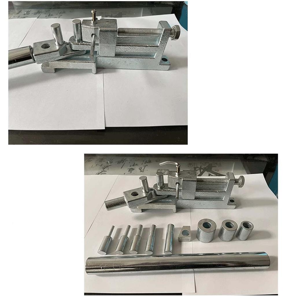 Manual Metal Bender, Small Flat Iron Round Steel Bar Plate Tube Rebar Bending Machine