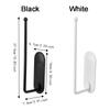 Plastic Roll Paper Holder Wall Mounted Towel Bar Rack Cling Film Storage Rack  Cabinet