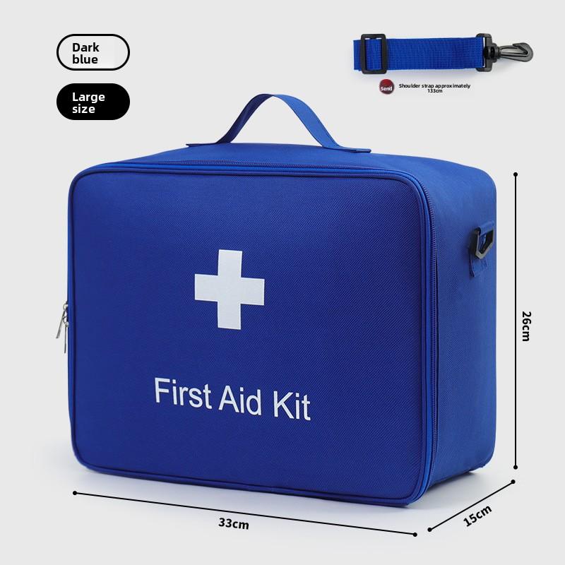 Portable Medicine Storage Bag for Home and Travel, Large Capacity Medical and Family Medicine Box/medicine Bag