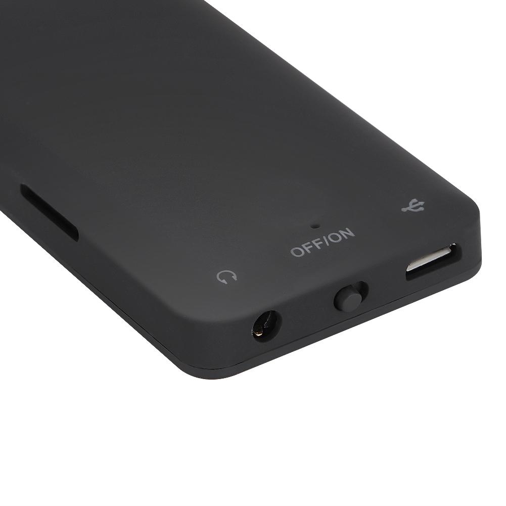 T1 Music MP3 MP4 Player Bluetooth Support 32G Memory Card Crossshaped Buttons Black