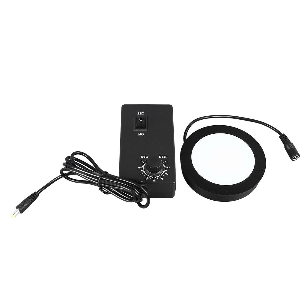 Mikroskop Unterlicht LED Einstellbare Beleuchtung Runde Lichtquelle für Labor