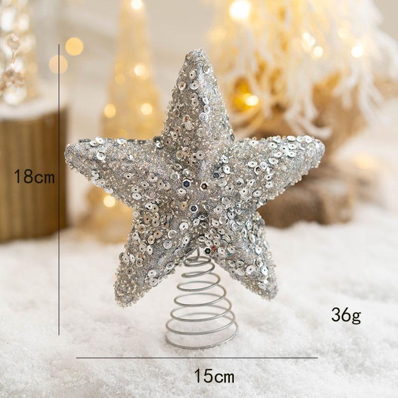 Goldfarbener Weihnachtsbaumschmuck – Hängende Kugeldekoration für Feiertage