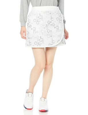 Golf Filling Reversible Skirt Water 1 (Stretchy/Flex-ield Repellent/Windproof) / Women's / 012-1234507 030_White [M]