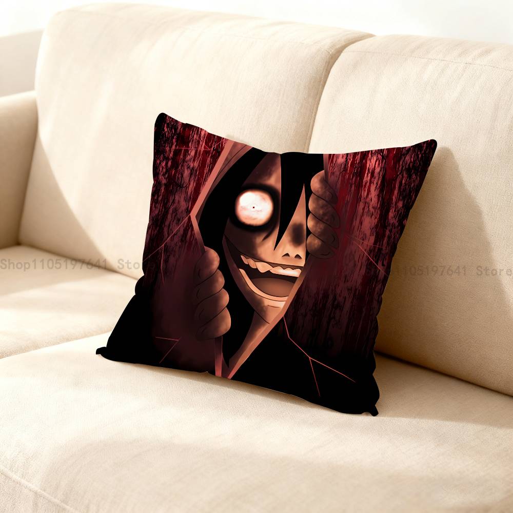 Jeff Art Killer Pillow Case Cushion Cover Home Decor Birthday Gift Pillowcover