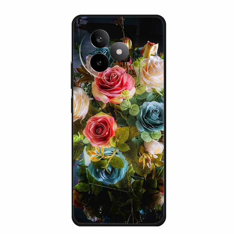 Handyhülle Für Redmi K80 Ultra Rückseitenabdeckung Hülle Stoßfest Schwarz Silikon Weiche Hülle Für Xiaomi Poco M6 4G Redmi 13 4G 5G Hülle