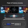 HuiDu HBK-P08 Touchscreen SD Seamless Hybrid Matrix Switcher (CN Version)