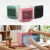 Three Speeds Portable Misting Fan Low Noise Desktop Fan Portable Cooling Fan  Bedside Cooling