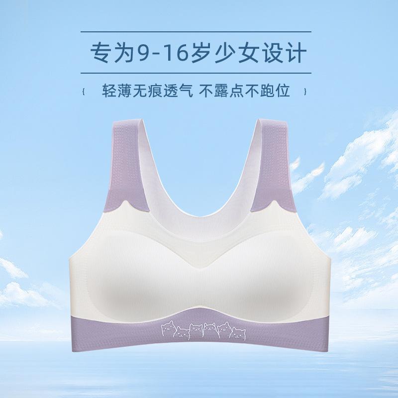 Older Children, Children's Development Period, Thin Bras, Junior High School Students, Adolescent Small Vest -