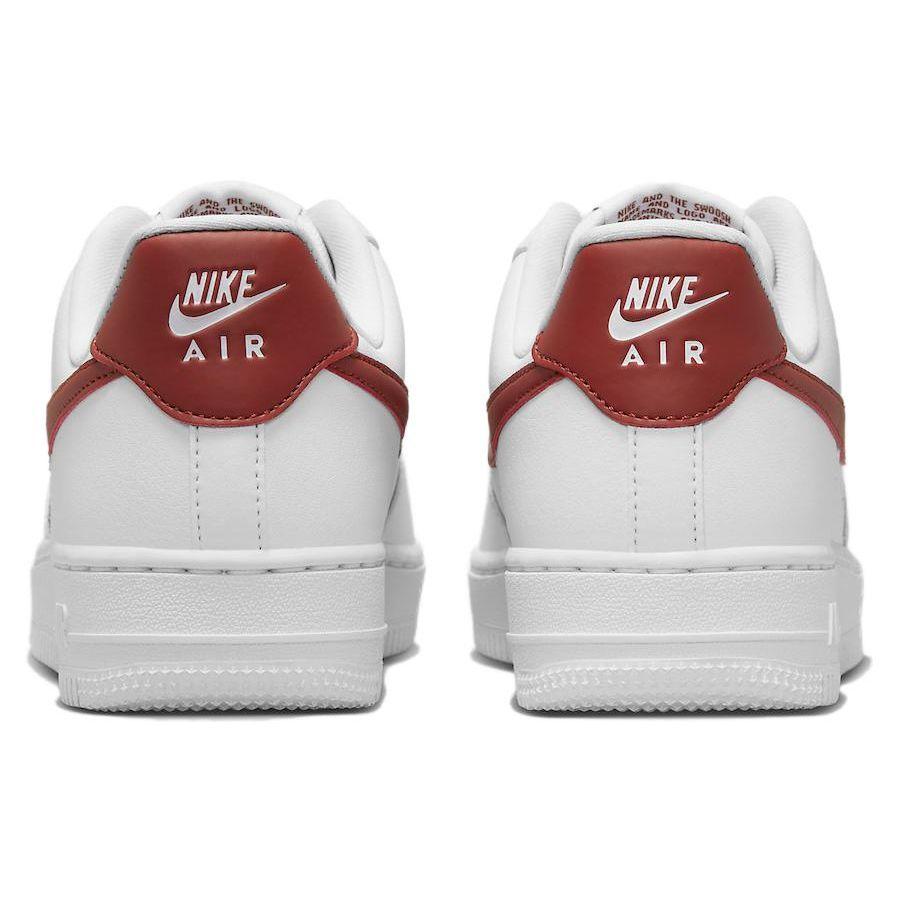 Nike Air Force 1 07 Rugged Orange Women Sneakers White DD8959-115