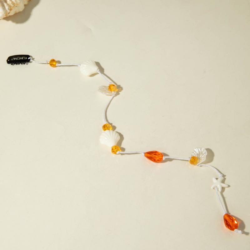 Accessories, Beach Conch Shell Braided Headwear Ins Punk Trend Braided Hair Dirty Braided Hair Accessories