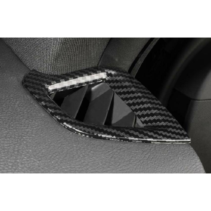 For Cadillac CT5 - Carbon Fiber L&R AC Air Outlet Vent Cover Trim 2PCS