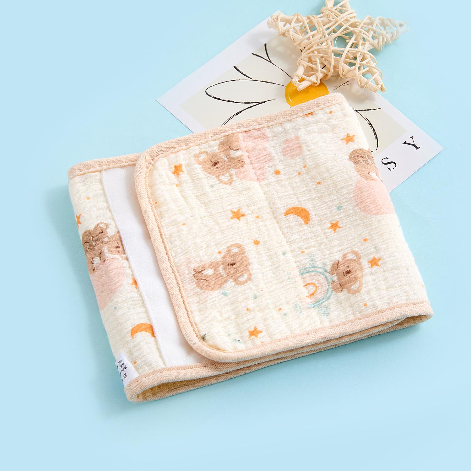 

Пояс для живота немовляти: Бавовняна марлева слюнявчик для новонароджених та теплий захист пупка M 2-Layer