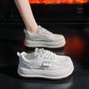 Women's White Shoes Autumn New Korean Version Student Thick Sole Breath Comfort Board Shoes Lace Up Casual ladies Sports Shoes