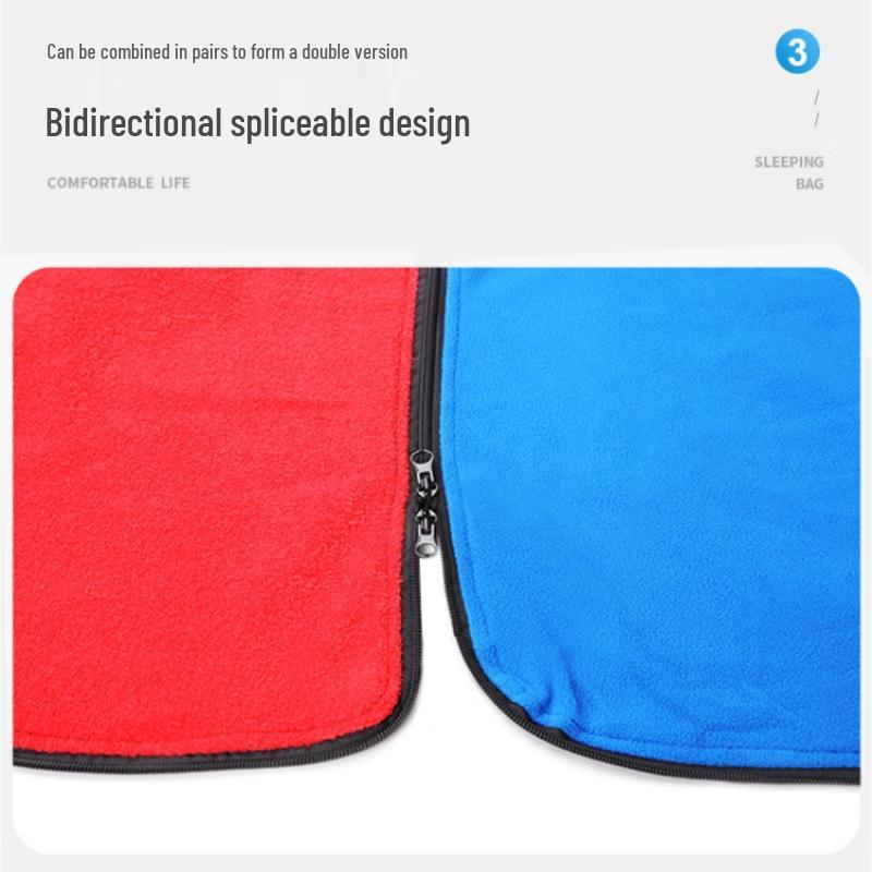 Baichengdao Outdoor Adult Fleece Sleeping Bag