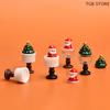 10Pcs Dollhouse Miniaturas Christmas Decor Ice Cream Cup Play Doll House Accessories Toy Pretend Play Toy
