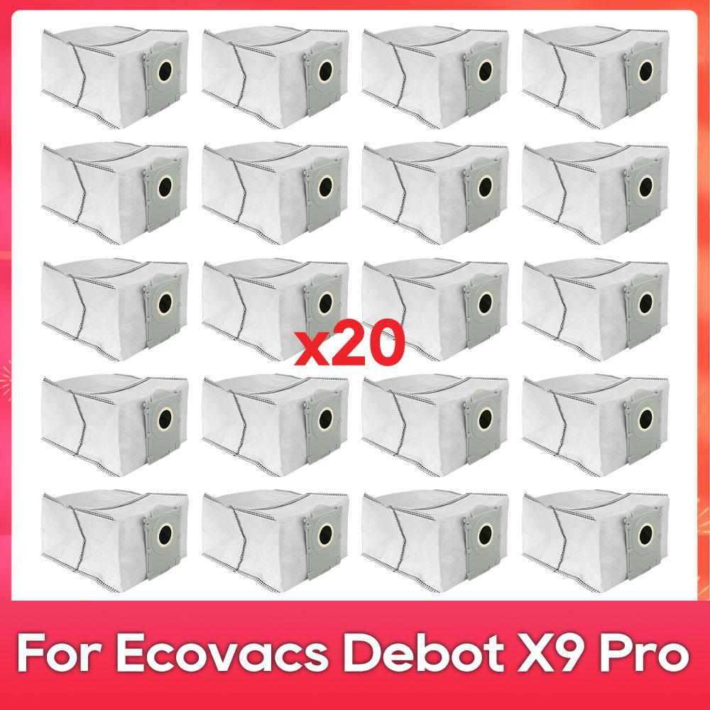 Passt für ( ECOVACS X9 PRO OMNI / X9 Pro ) Ersatzteile Zubehör Filter Haupt-Seitenbürste Walze Mopp Staubbeutel