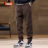 Men's Corduroy Straight-Leg Sweatpants
