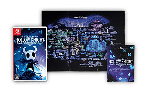 Hollow Knight - Switch (Includes original instruction manual and fold-out map of Hollow Nest)