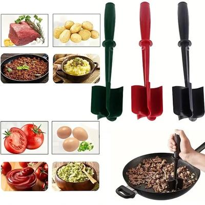1 stück Fleischwolf Küche Hackfleisch Stampfer Für Fleisch Hackfleisch Truthahn Hamburger Chopper Utensil Multifunktionale Zerschlagen Hand Werkzeuge