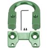 Aluminum Alloy D Loop Ring Shooting Compound Bow Release Bowstring Buckle AccessoriesGreen