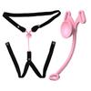 Wearable Adjustable Elastic Strap Support Belt for Chastity Device Penis Cage Holder Buttons Tightness Accessories