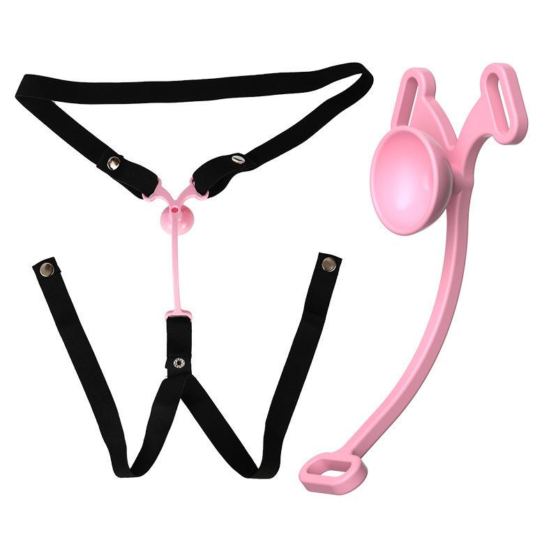 Wearable Adjustable Elastic Strap Support Belt for Chastity Device Penis Cage Holder Buttons Tightness Accessories