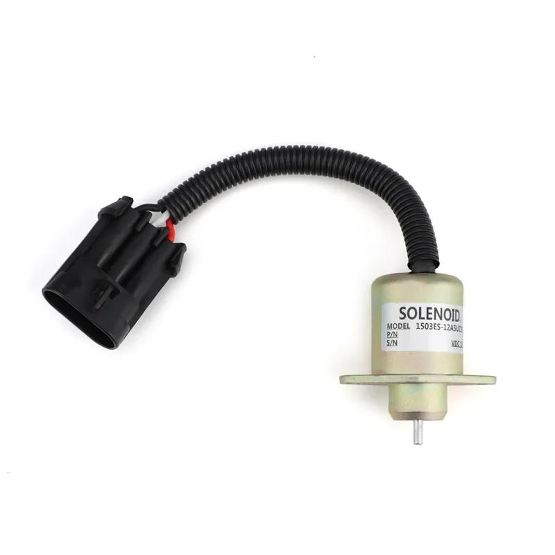 12V Fuel Stop Solenoid 1503ES-12A5UC9S SA-4561-T For Kubota spare parts V1505 R90 Thermo King Yanmar parts Engine