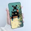 Cute Cartoon Case For ZTE Blade V70 MAX / ZTE Nubia V70 Max Printing Shell Protective Cover Soft Silicone Black Casing