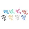 8 Pcs Crochet Ring Left Right Handed Adjustable Knitting Yarn Tension Ring Set with Storage Box