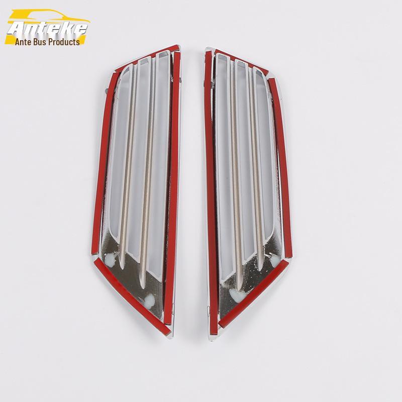 Tu Yue Nebelschlussleuchte Heller Ring & Kofferraumleuchtenrahmen Dekosticker - Passend für 18 Modelle