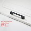 1/5pcs Black Cabinet Handles Solid Kitchen Cupboard Pulls Drawer Knobs Furniture Hardware Cabinet Pulls Cupboard Handles Knobs