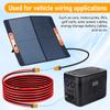 12AWG XT60 Samec Turn samice Domácí Energie akumulační baterie Solární panel Dobíjecí baterie Kabel konektoru 6M Vhodné pro RV auta