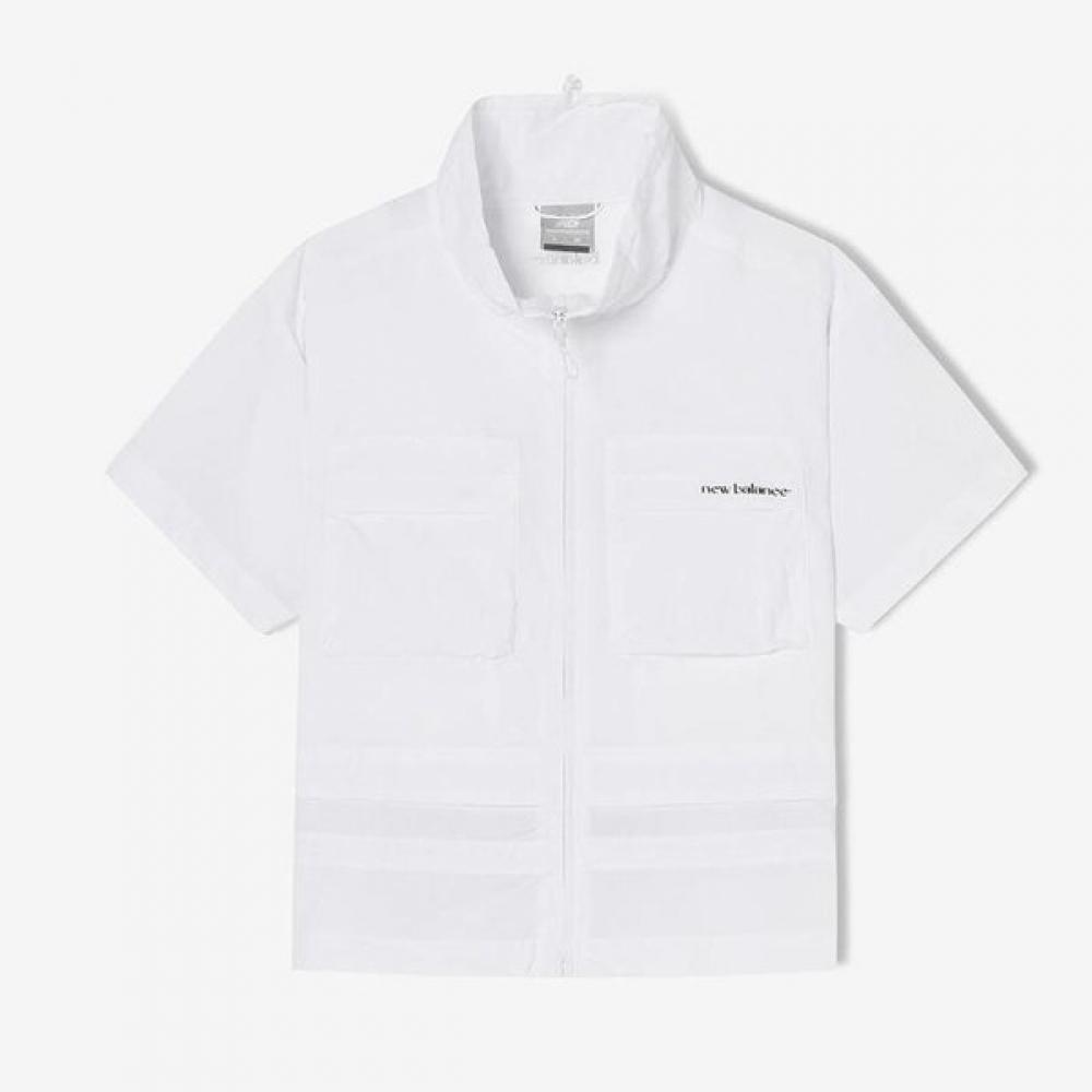 

New Balance Lightweight String Short Sleeve Woven Jacket B1 NBNAF2W422 10 S