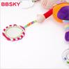 BBSKY Adorable Cartoon Animal Baby Crib Mobile & Teething Plush Rattle Toy