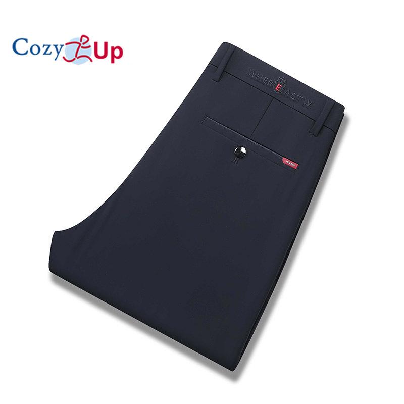 Уютные высокоэластичные повседневные брюки с вышивкой — фото 8