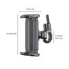Handlebar Phone Mount with Padded Grips Adjustable and Secure Device