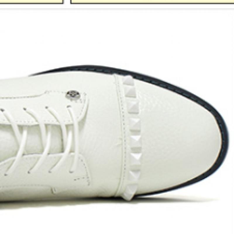 Geepore Capto Grosgrain Stud Golf Shoes Women G4ls21ef06 Snow